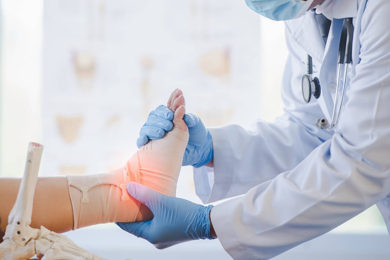 Dr. Emad Ansari providing advanced general trauma treatment for fractures, bone injuries, joint injuries, and accident-related orthopedic conditions.